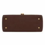 Totio Women's Leather Flap Carry Handbag - Image 4
