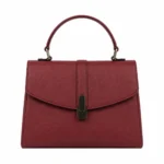 Totio Women's Leather Flap Satchel Handbag