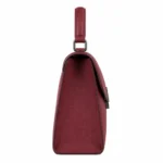 Totio Women's Leather Flap Satchel Handbag - Image 3