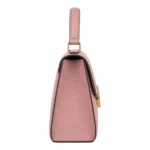 Totio Women's Leather Structured Flap Handbag - Image 3